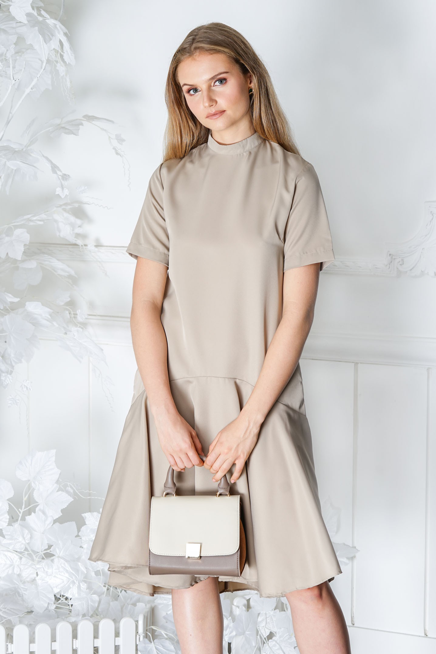 flare bottom dress