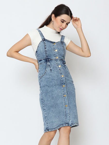Cottage Core Hearth Neckline Denim 
