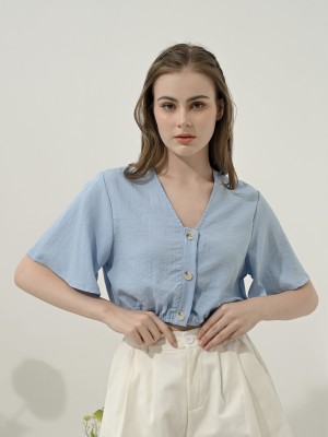 Molly Semi Crop Shirt