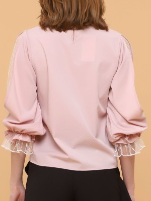 Laced Sleeves Top