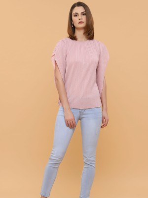 Pleated Boxy Top