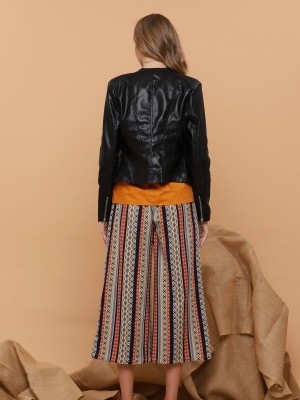 Synthetic Leather Jacket