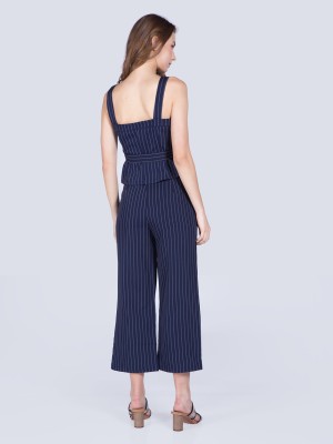 2-Pieces Set Stripes Top Pants