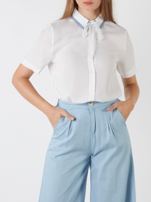 Lace Tied Shirt
