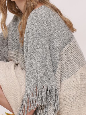 Knitted Poncho