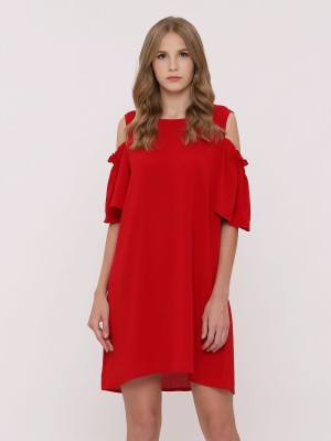 Cold Shoulder Mini Dress