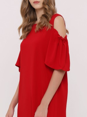 Cold Shoulder Mini Dress