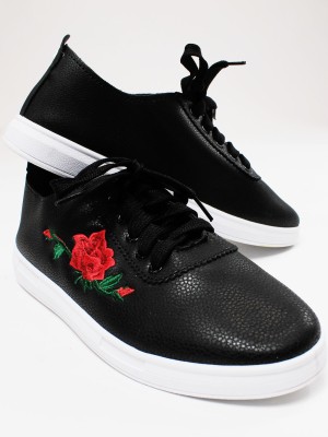 Best buy Rose Embroidered Sneaker