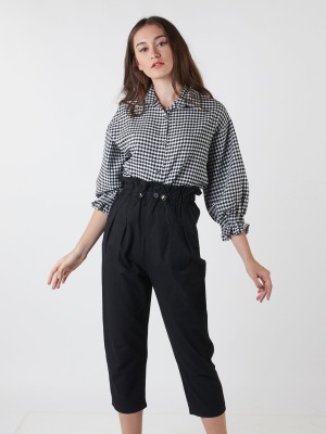 Pull-Out High Waisted Pants
