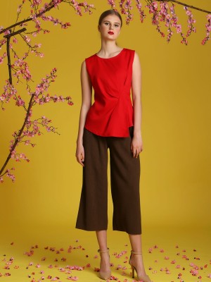 Sleeveless Side Details Top