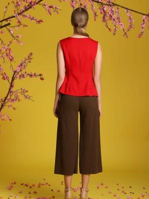 Sleeveless Side Details Top