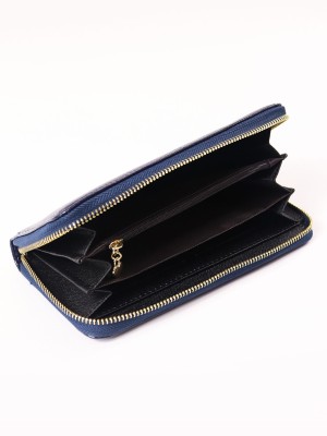 Basic Zipper Long Wallet