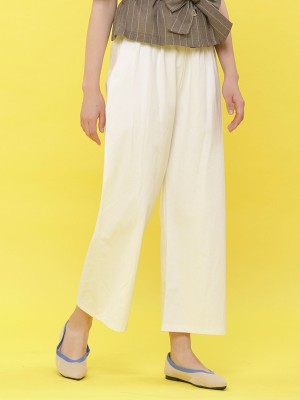 Waist Pull Straight Cut Oversized Pants