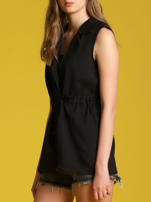 Waist-Tie Vest