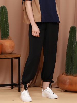 Ginie Silky Bottom-Tie Pants