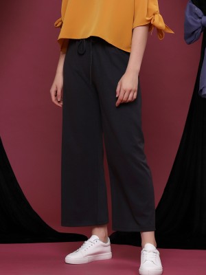 Drawstring Wide Leg Pants