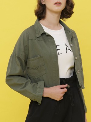 D-SL Crop Jacket