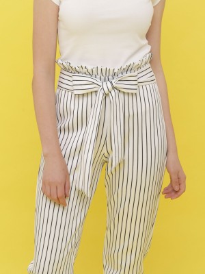 D-BT Stripe Pants