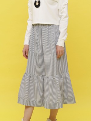 C-SL Bottom Ruffles Skirt