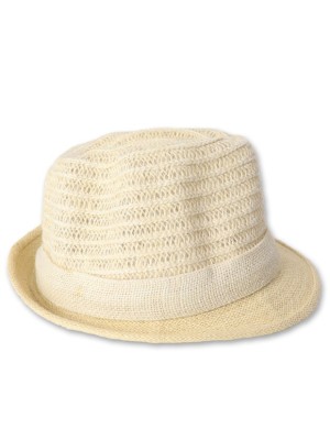 Round Hay Knit Hat