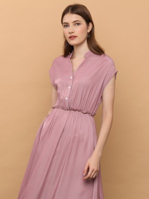 Rife Waist Line Dress