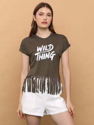 Wild Thing Fringe Crop Top