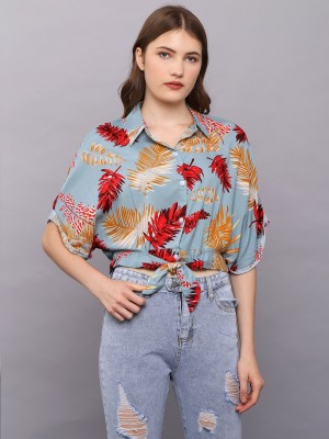 Colored Palm Crop Shirt