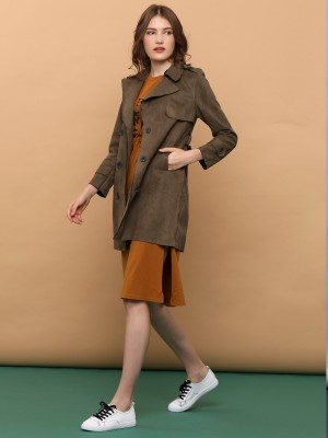 Double Breasted Long Coat