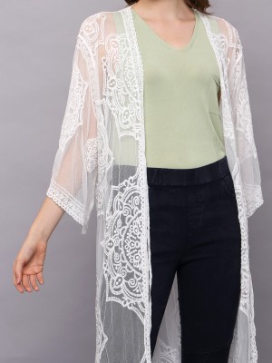 Lace Embroidered Outerwear