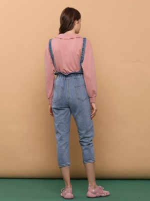 Denim High Waist Broad Pocket