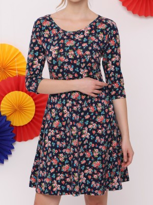 FC Flower Print Sun Dress