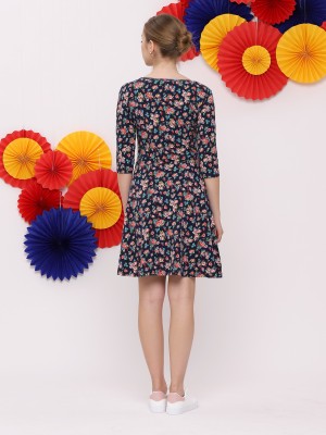 FC Flower Print Sun Dress