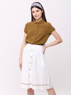 Elastic Sleeves Shirt