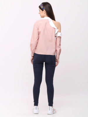 Side Ruffles Shirt