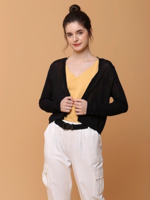Semi Crop Cardigan