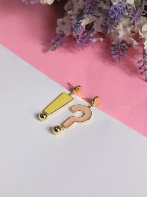 PT Exclamation Question Mark Earrings