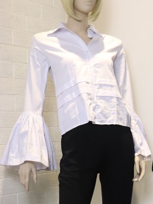 Trumpet Sleeves Shirt