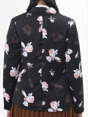 D-Sl Leb Flower Print Blazer