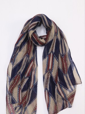 Tribal print pashmina