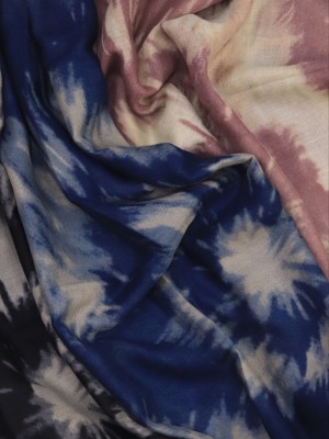 Dyed print pashmina