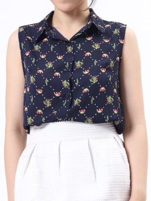 Cactus Print Shirt