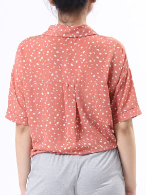 B-Sl Casual Print Shirt