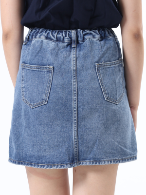 B-Bt Mini Denim Skirt