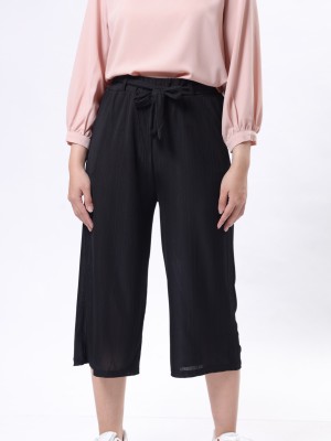 C-Bt Pocketed Culotte With Ribbon Belt