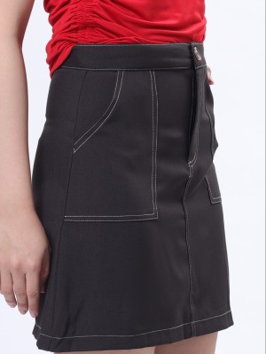 Thread Seen Mini Skirt