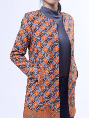 Batik Long Blazer