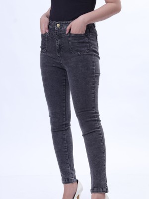 D-Bt You High Waist Dispersed Washed Denim