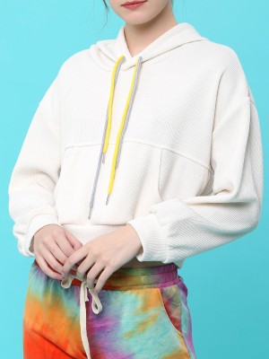 D-Sl You Hoodie Sweater With Colored String
