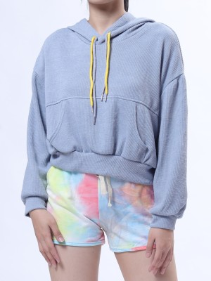 D-Sl You Hoodie Sweater With Colored String