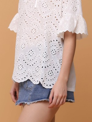 Overlapp Denim Short